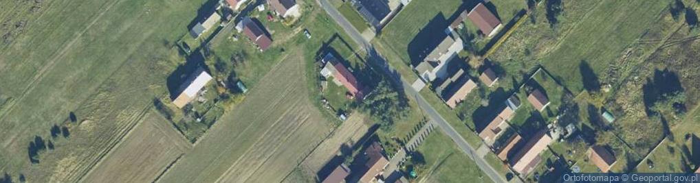 Zdjęcie satelitarne Wiejska ul.