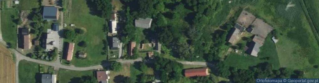 Zdjęcie satelitarne Wiejska ul.