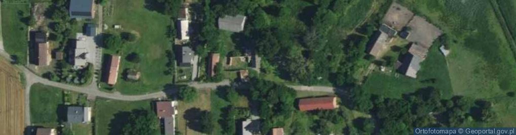 Zdjęcie satelitarne Wiejska ul.