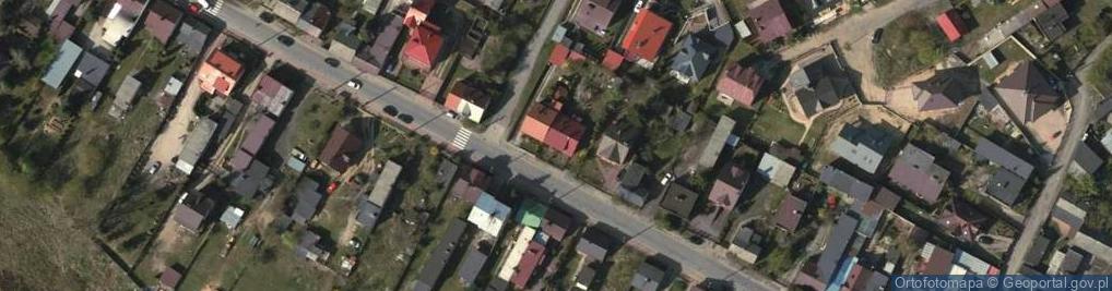 Zdjęcie satelitarne Wiślana ul.