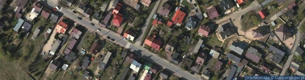 Zdjęcie satelitarne Wiślana ul.