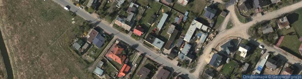 Zdjęcie satelitarne Wiślana ul.