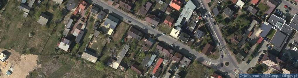 Zdjęcie satelitarne Wiślana ul.