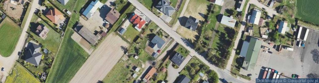 Zdjęcie satelitarne Wiejska ul.