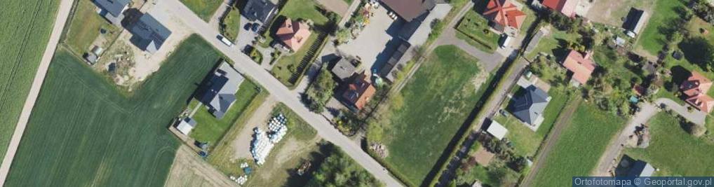 Zdjęcie satelitarne Wiejska ul.