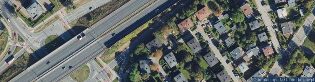 Zdjęcie satelitarne Wiosenna ul.