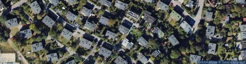 Zdjęcie satelitarne Widłaków ul.