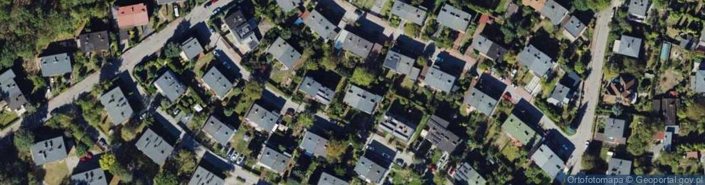 Zdjęcie satelitarne Widłaków ul.