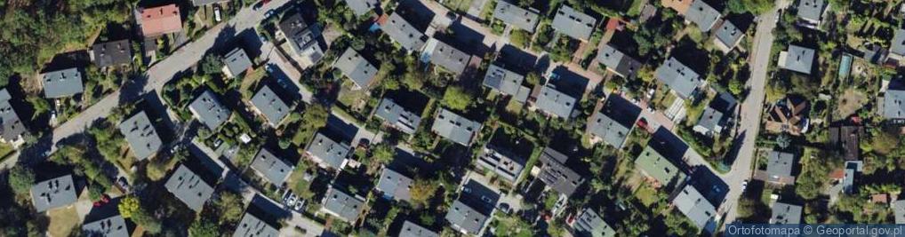 Zdjęcie satelitarne Widłaków ul.