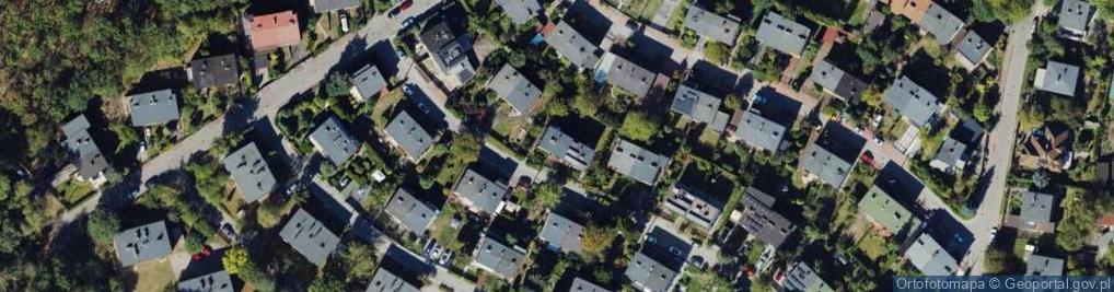 Zdjęcie satelitarne Widłaków ul.