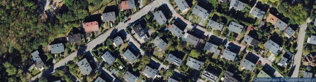 Zdjęcie satelitarne Widłaków ul.