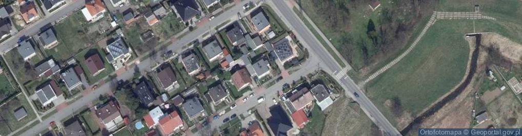 Zdjęcie satelitarne Wiklinowa ul.