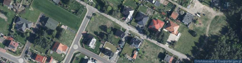 Zdjęcie satelitarne Wiosenna ul.