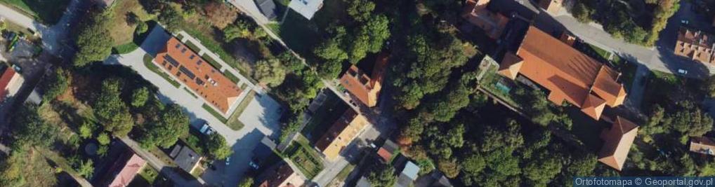 Zdjęcie satelitarne Wilcza ul.