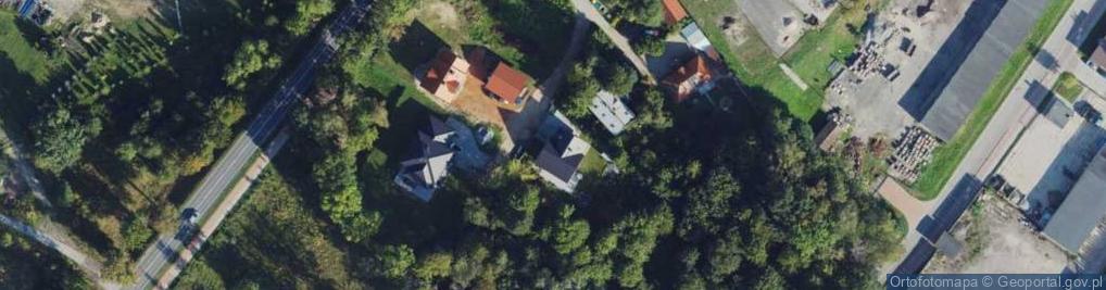 Zdjęcie satelitarne Wiosenna ul.