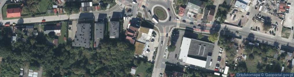 Zdjęcie satelitarne Wiejska ul.