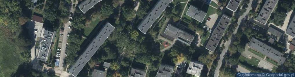 Zdjęcie satelitarne Wiosenna ul.