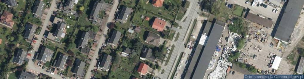 Zdjęcie satelitarne Wilczycka ul.