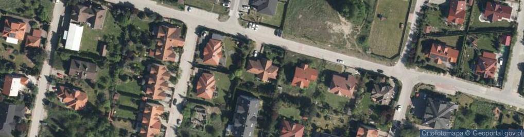 Zdjęcie satelitarne Wiosenna ul.