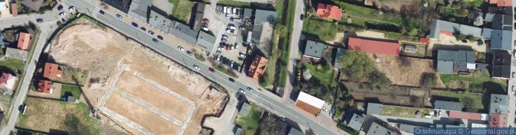 Zdjęcie satelitarne Wieluńska ul.
