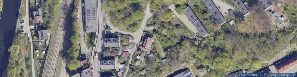 Zdjęcie satelitarne Wiejska ul.