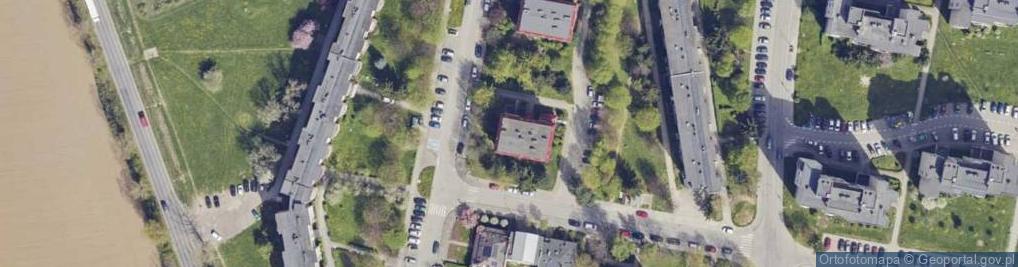 Zdjęcie satelitarne Wiosenna ul.