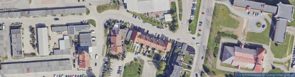 Zdjęcie satelitarne Wiosenna ul.