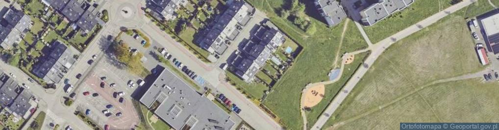 Zdjęcie satelitarne Wiosenna ul.