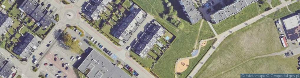 Zdjęcie satelitarne Wiosenna ul.
