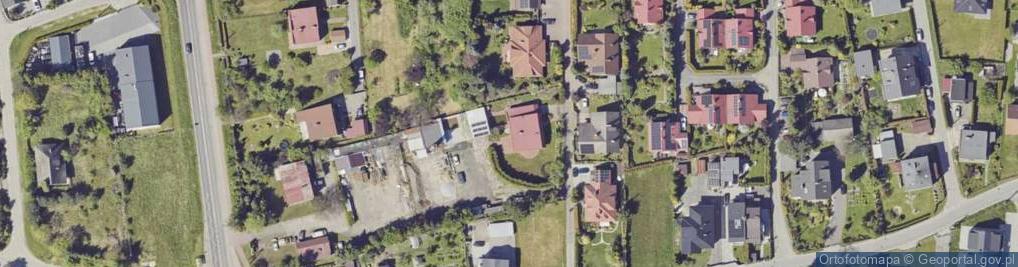 Zdjęcie satelitarne Wiosenna ul.