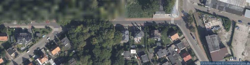 Zdjęcie satelitarne Wiosenna ul.