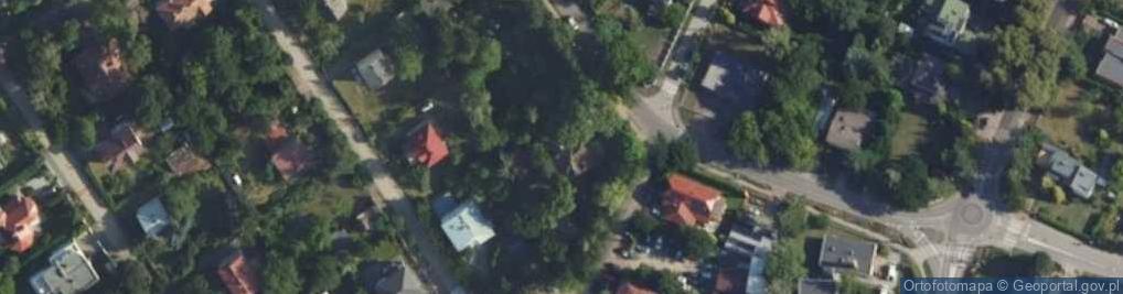 Zdjęcie satelitarne Wiejska ul.