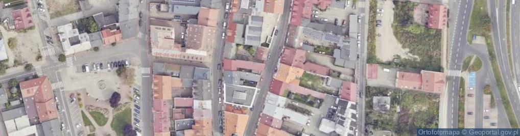 Zdjęcie satelitarne Wiosny Ludów ul.