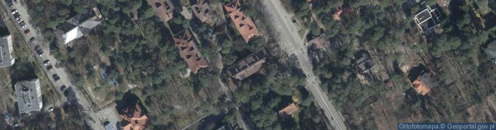 Zdjęcie satelitarne Wilanowska ul.