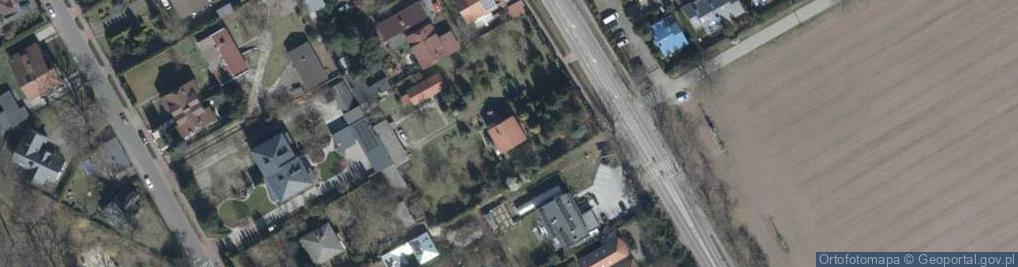 Zdjęcie satelitarne Wilanowska ul.