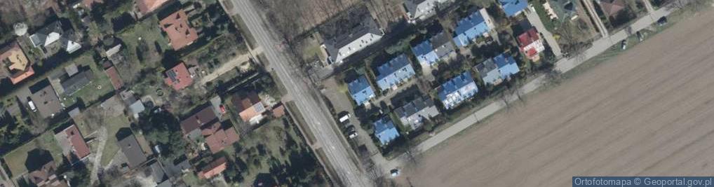 Zdjęcie satelitarne Wilanowska ul.