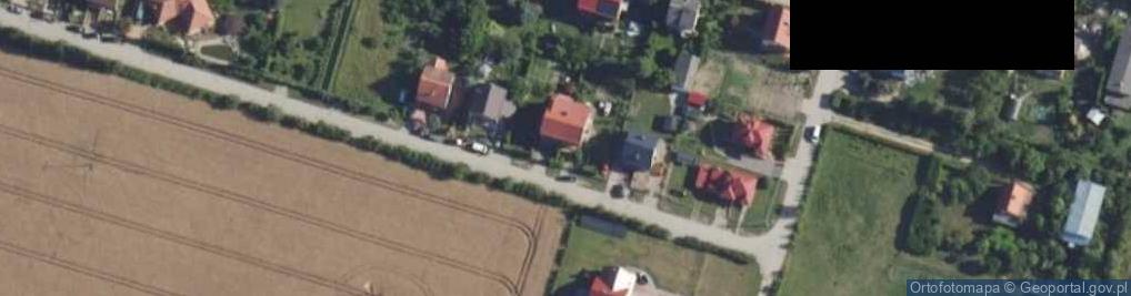 Zdjęcie satelitarne Wiejska ul.