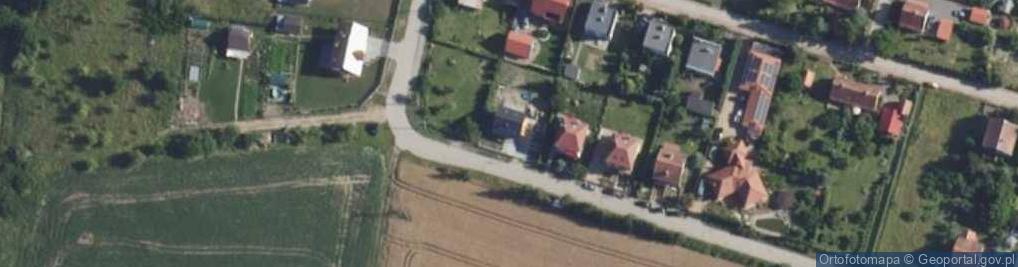 Zdjęcie satelitarne Wiejska ul.