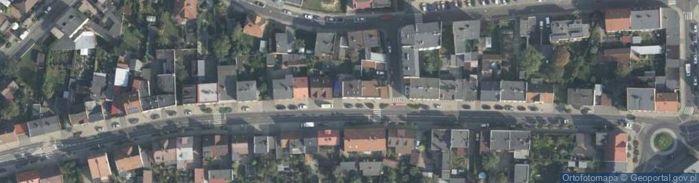 Zdjęcie satelitarne Wielichowska ul.