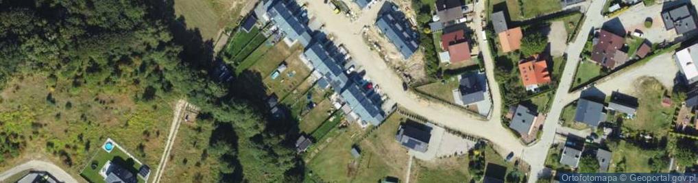 Zdjęcie satelitarne Wiosenna ul.