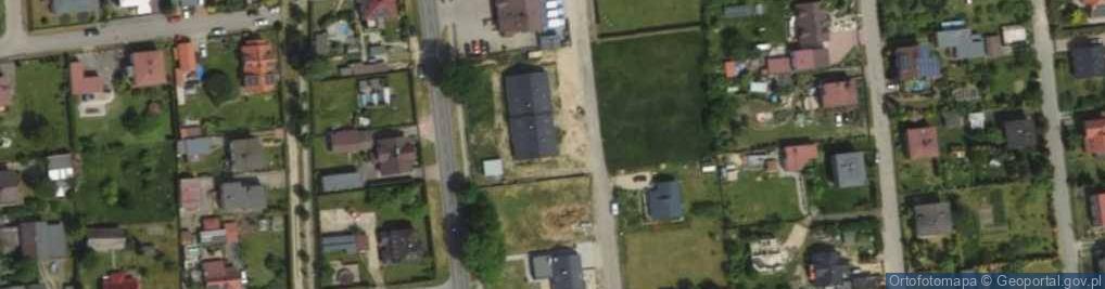 Zdjęcie satelitarne Wiosenna ul.