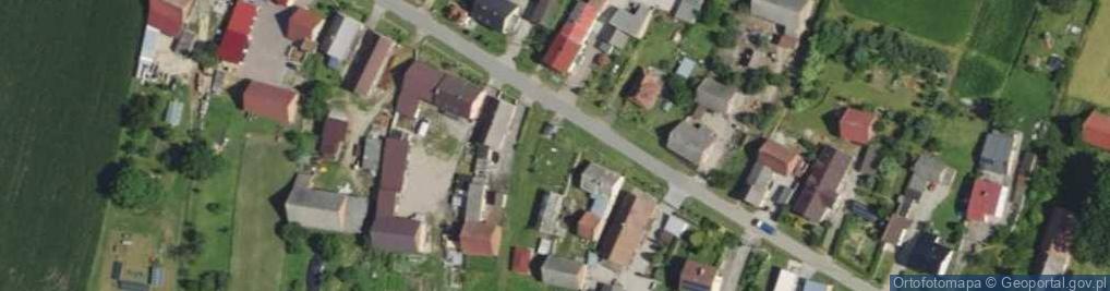 Zdjęcie satelitarne Wiejska ul.