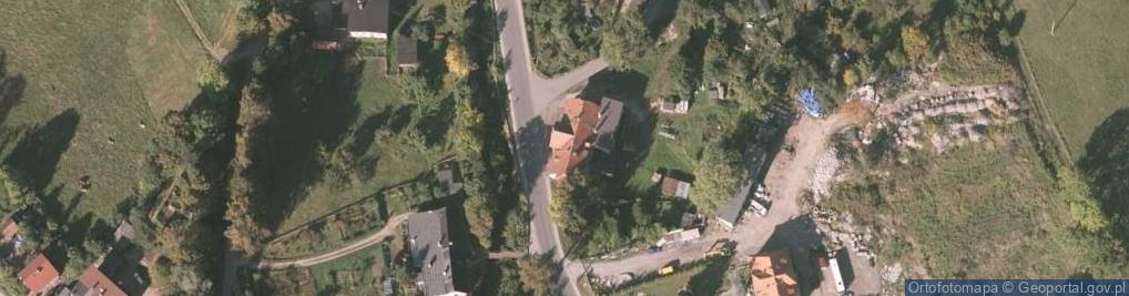 Zdjęcie satelitarne Wiejska ul.