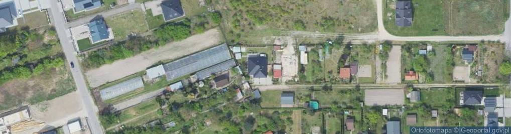 Zdjęcie satelitarne Wiślana ul.