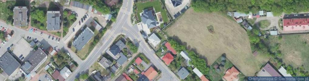 Zdjęcie satelitarne Wiślana ul.