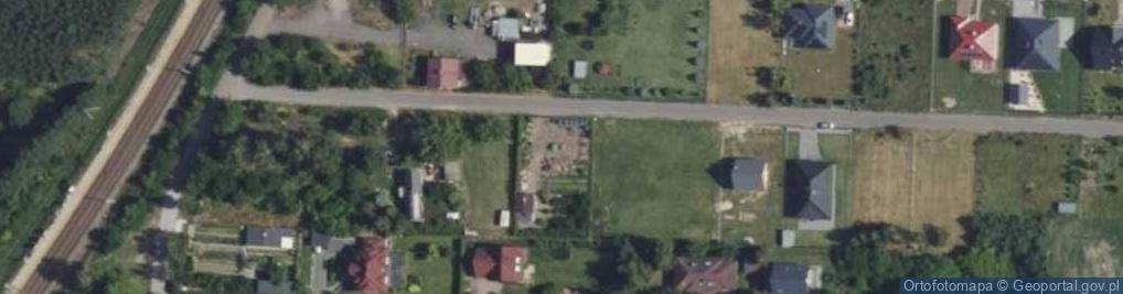 Zdjęcie satelitarne Wiosenna ul.