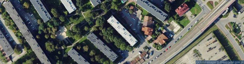 Zdjęcie satelitarne Wielicka ul.