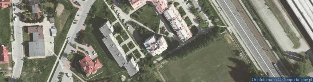 Zdjęcie satelitarne Wielicka ul.