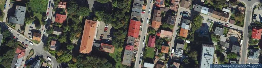 Zdjęcie satelitarne Wielkotyrnowska ul.