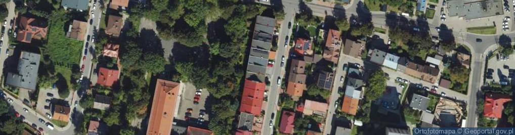 Zdjęcie satelitarne Wielkotyrnowska ul.